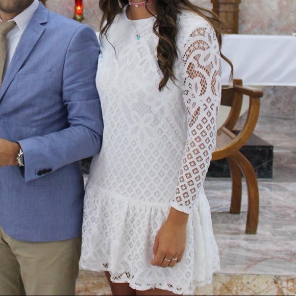 Missguided white Mini Dress🎀 - Picture 8 of 8